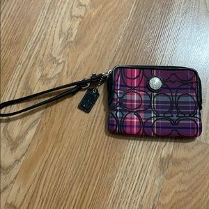 Coach wristlet
